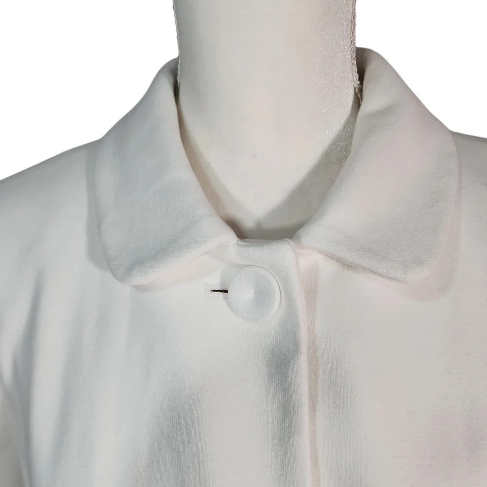 Talbots Elegant White Women's Jacket. M - Picture 3 of 11